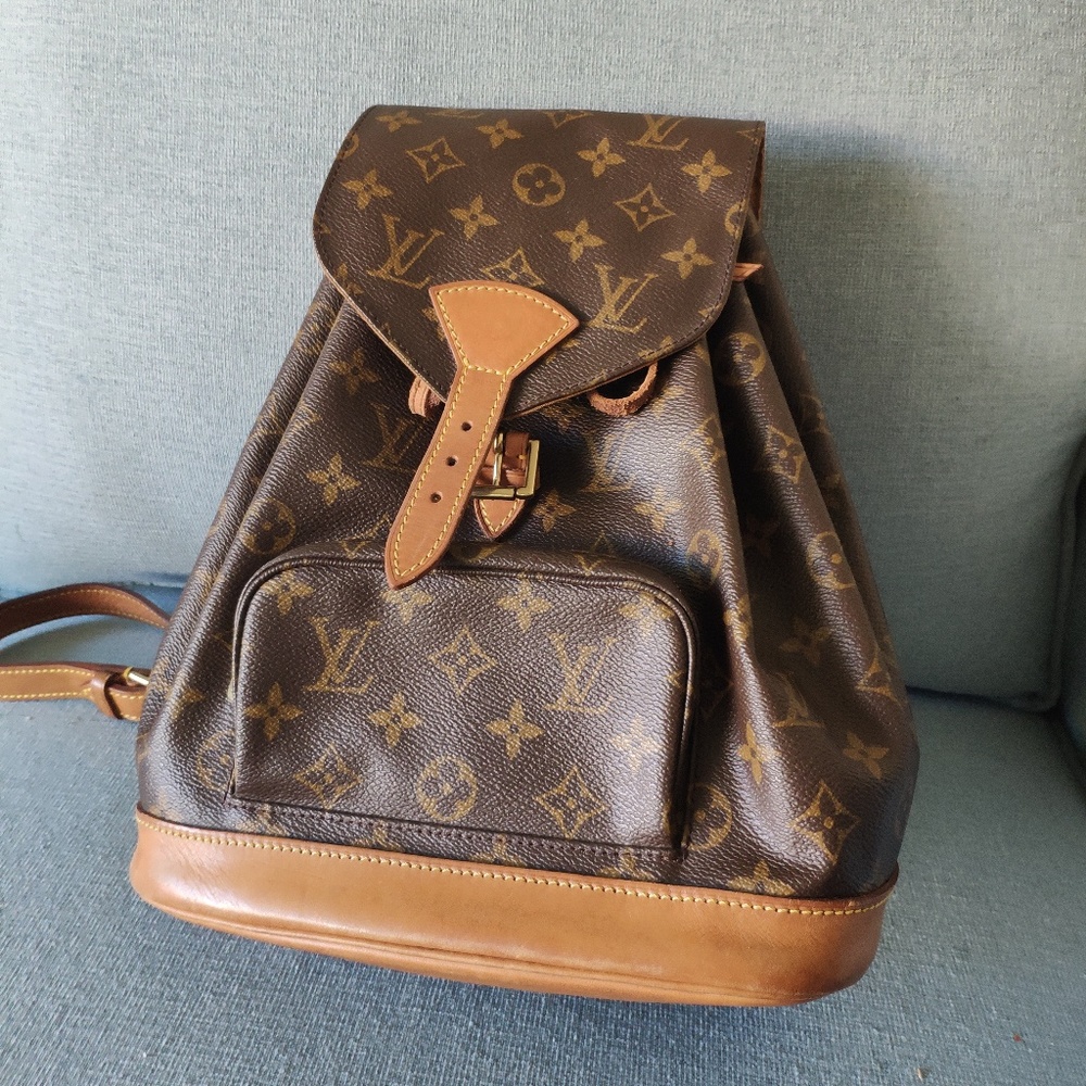 Authentic Louis Vuitton Montsouris MM backpack, Gr
